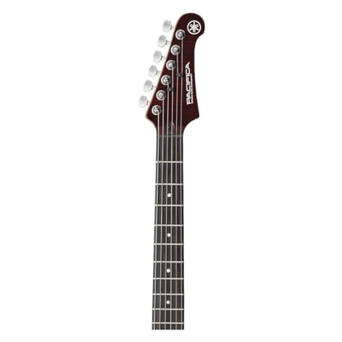 YAMAHA 6 String Solid-Body Electric Guitar, Right, Translucent Black, 612VII (PAC612VIIFM TBL)
