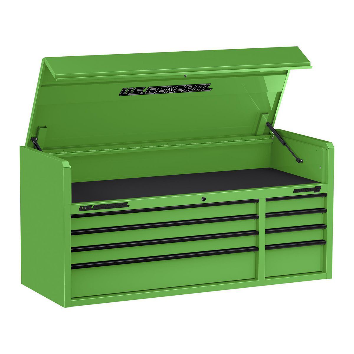 U.S. GENERAL 56 in. x 22 in. Top Chest, Series 3, Green