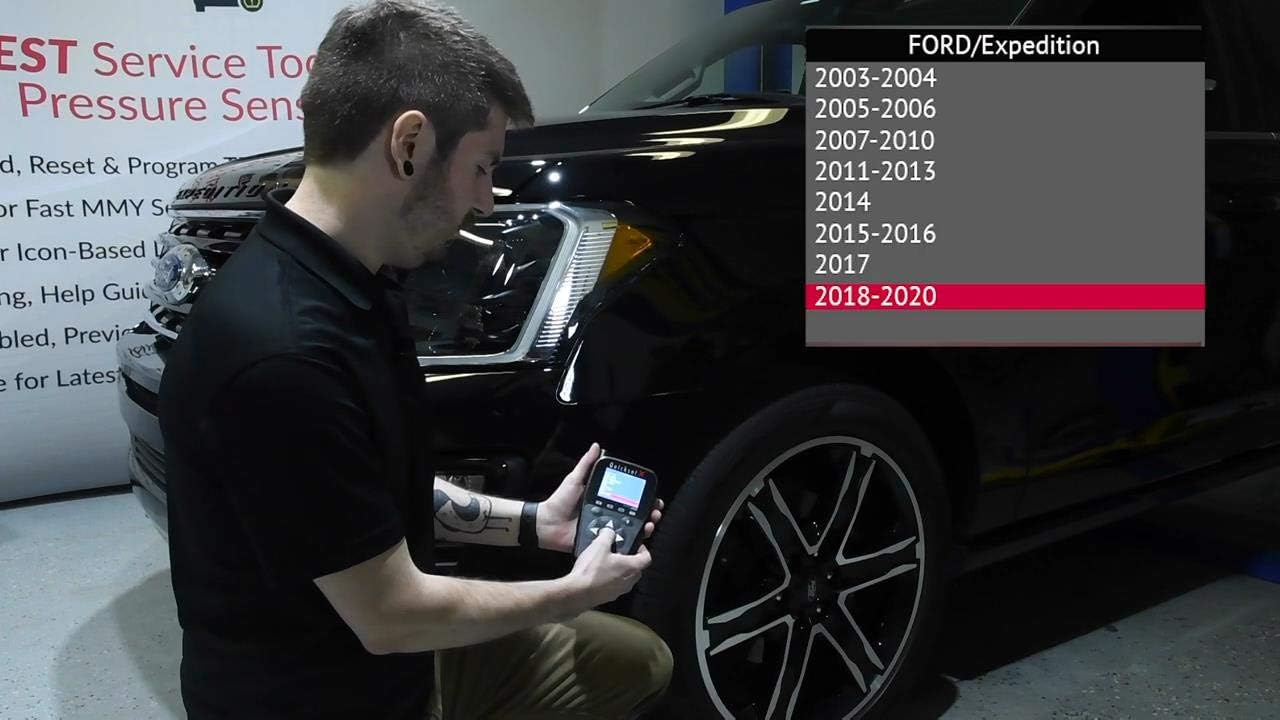 ATEQ Quickset X TPMS Activation and ECU Reset Tool Includes OBD Cable - Domestic, European and Import Vehicle Coverage up to 2020