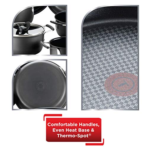 T-fal All-In-One Hard Anodized Dishwasher Safe Nonstick Cookware Set
