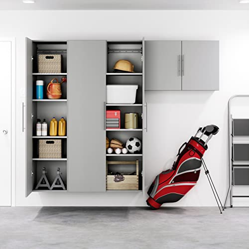 Prepac HangUps Upper Storage Cabinet - Elegant and Spacious Wall Cabinets to Maximize Your Storage, 36" Size, Classic White Finish