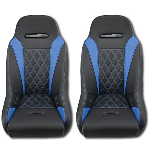 AAAA Aces Racing YXZ 1000 Suspension Seats (Pair) (Apex, Red)