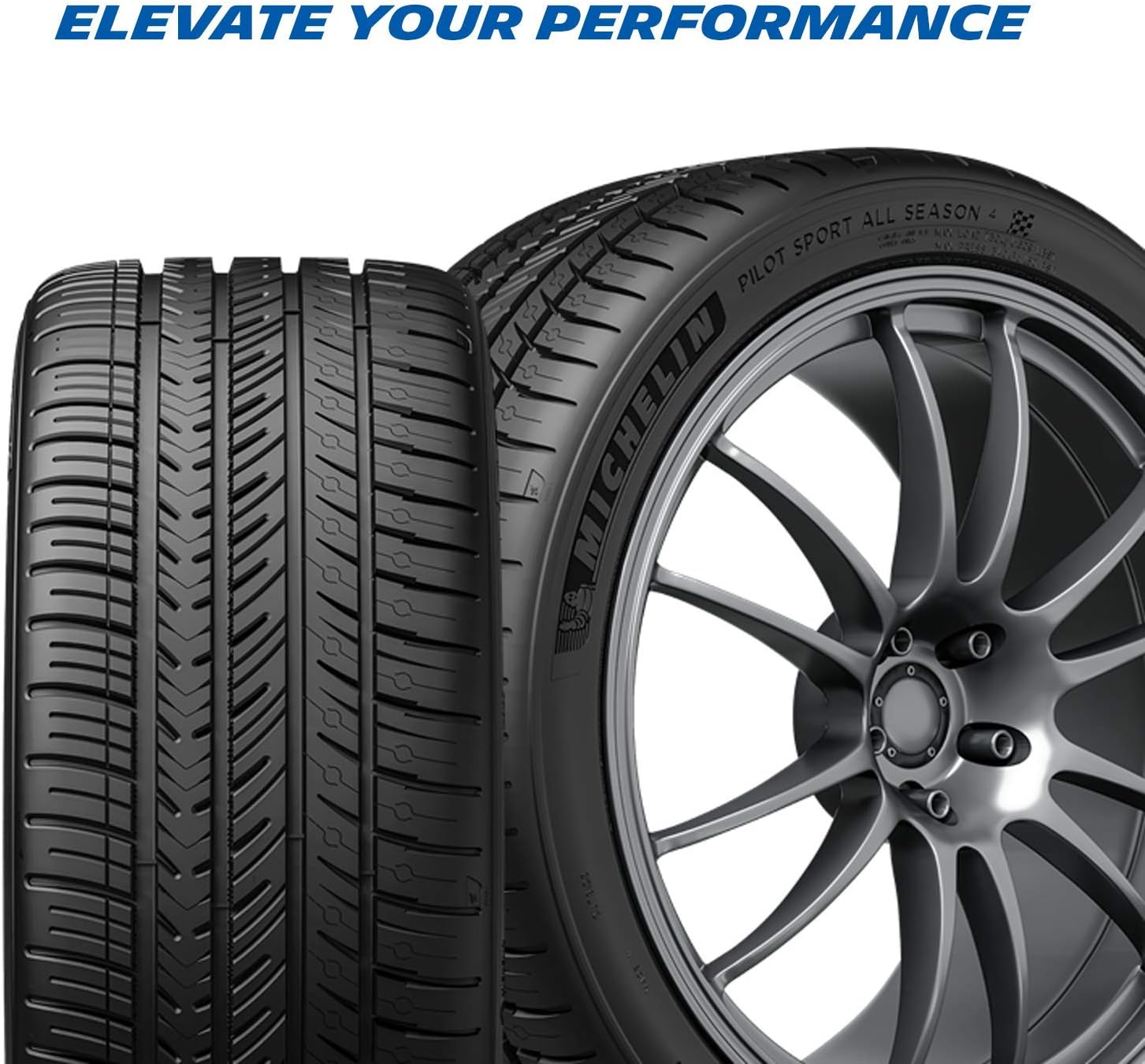 Michelin Pilot Sport All Season 4 Performance Tire 245/35ZR19/XL 93Y