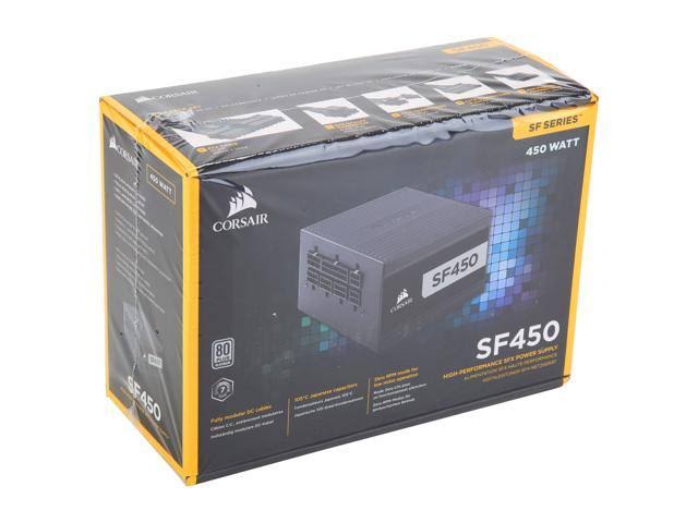 Corsair SF Series SF450 - 450 Watt 80 Plus Platinum Certified High Performance SFX PSU