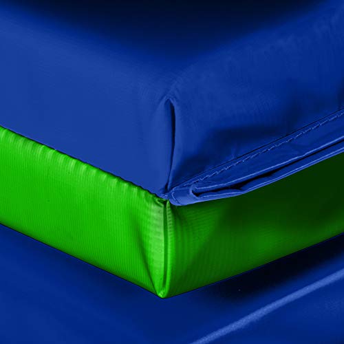 We Sell Mats - 4 ft x 6 ft x 2 - Personal Fitness & Exercise Mat for Home Workout - Lightweight and Folds for Carrying – All Purpose Gym Mat – Thick Mat for Yoga, Pilates, Stretches, Floor Exercises