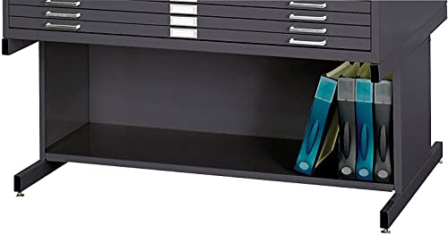 Safco Products 4997WHR Flat File Closed Base for 5-Drawer 4996WHR Flat File, Sold Separately, White