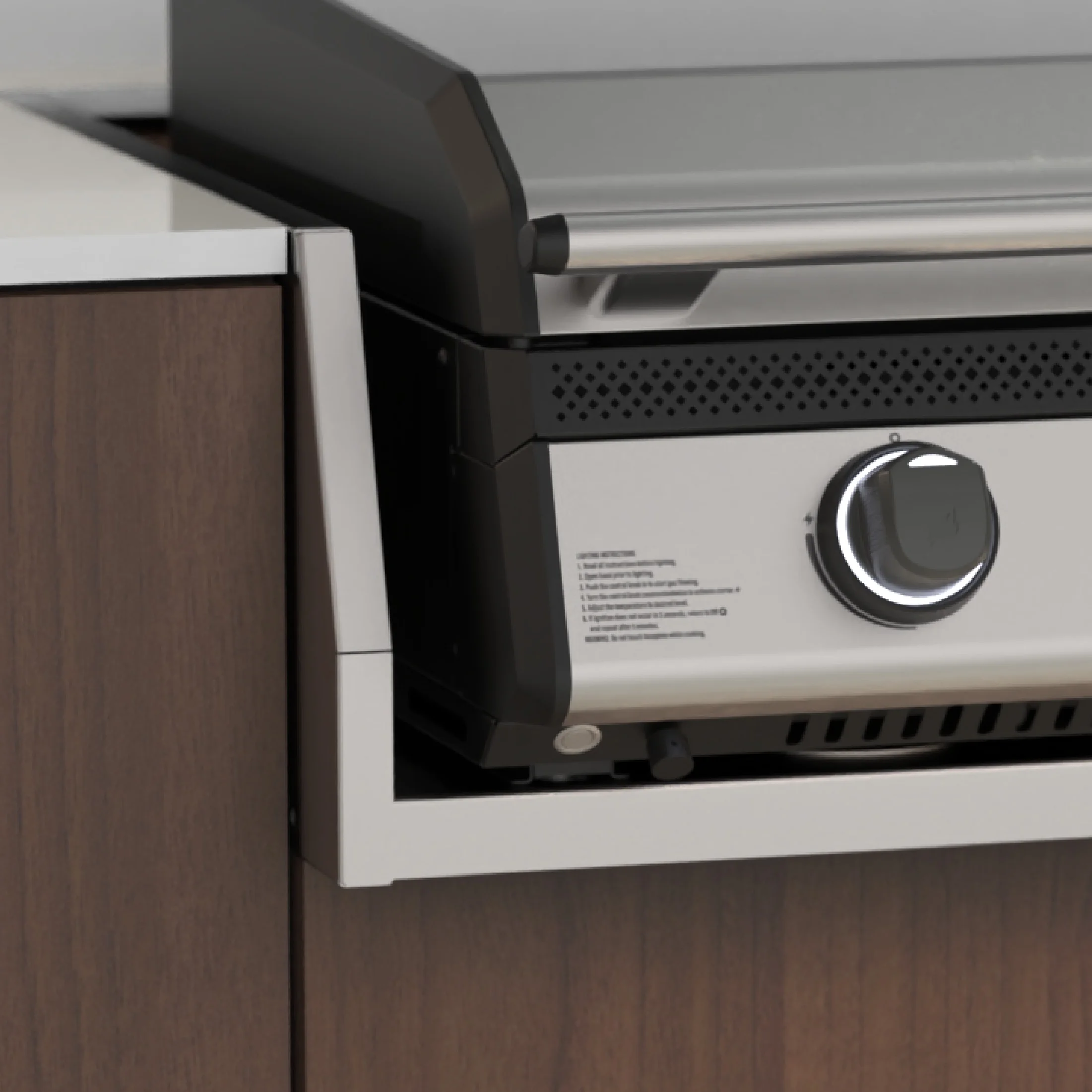 Blackstone Stainless Steel 36" Built-In Griddle with Hood and Stainless Steel Insulation Jacket