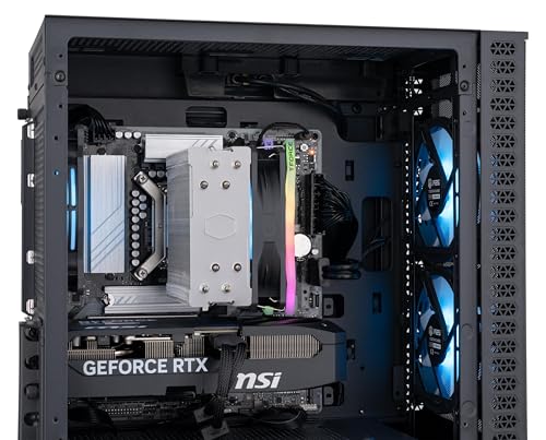 ABS Cyclone Aqua Gaming PC - Windows 11 - Intel Core Ultra 7 265KF - GeForce RTX 5070 - DLSS 4 - AI-Powered Performance - 32GB DDR5 6000MHz - 1TB M.2 NVMe SSD - CA265KF5070