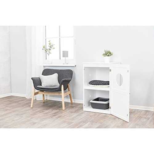 TRIXIE 2-Story Wooden Cat Litter Box Enclosure - Pet Supplies online store