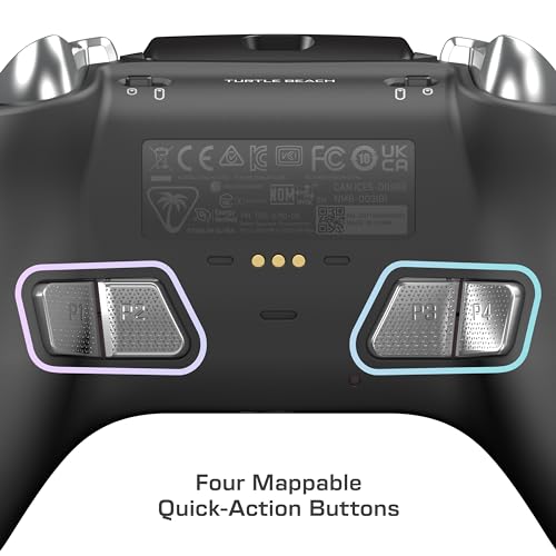 Turtle Beach Stealth Ultra High-Performance Wireless Gaming Controller Licensed for Xbox Series X|S, Xbox One, Windows PC, Android - LED Dashboard, Dock, RGB Lighting, 30-Hr Battery, Bluetooth, Black