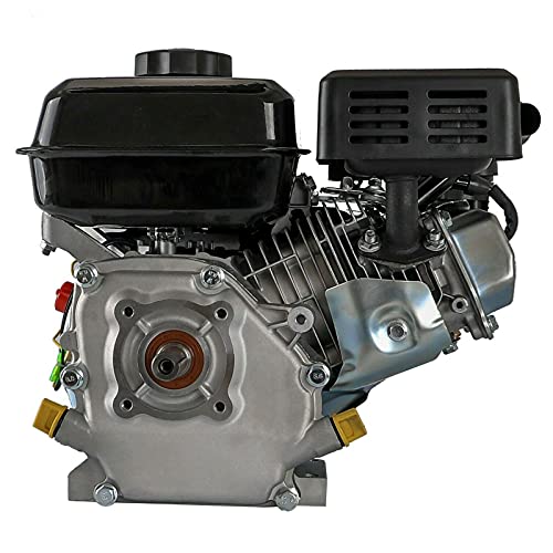 GX160 6.5HP 160cc / 7.5HP 210cc 4 Stroke Gas Engine OHV Air Cooled Pull Start Motor Air Cooled Single Cylinder Gas Engine 3600rpm for Generator Pressure Washer Go-Kart (6.5HP 160cc)