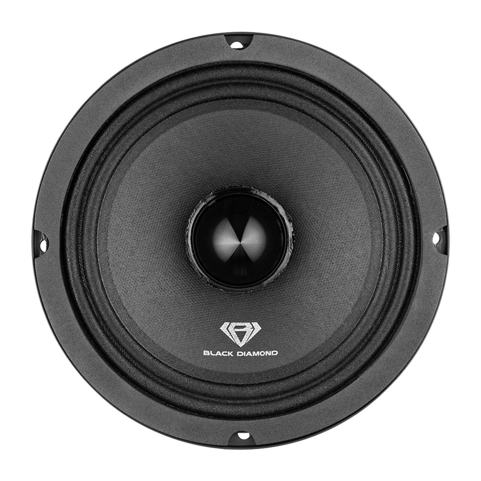 2 x Black Diamond Car Audio 6.5" 1000 W 4-Ohm Mid-Range Bullet Speaker DIA-M6.4B
