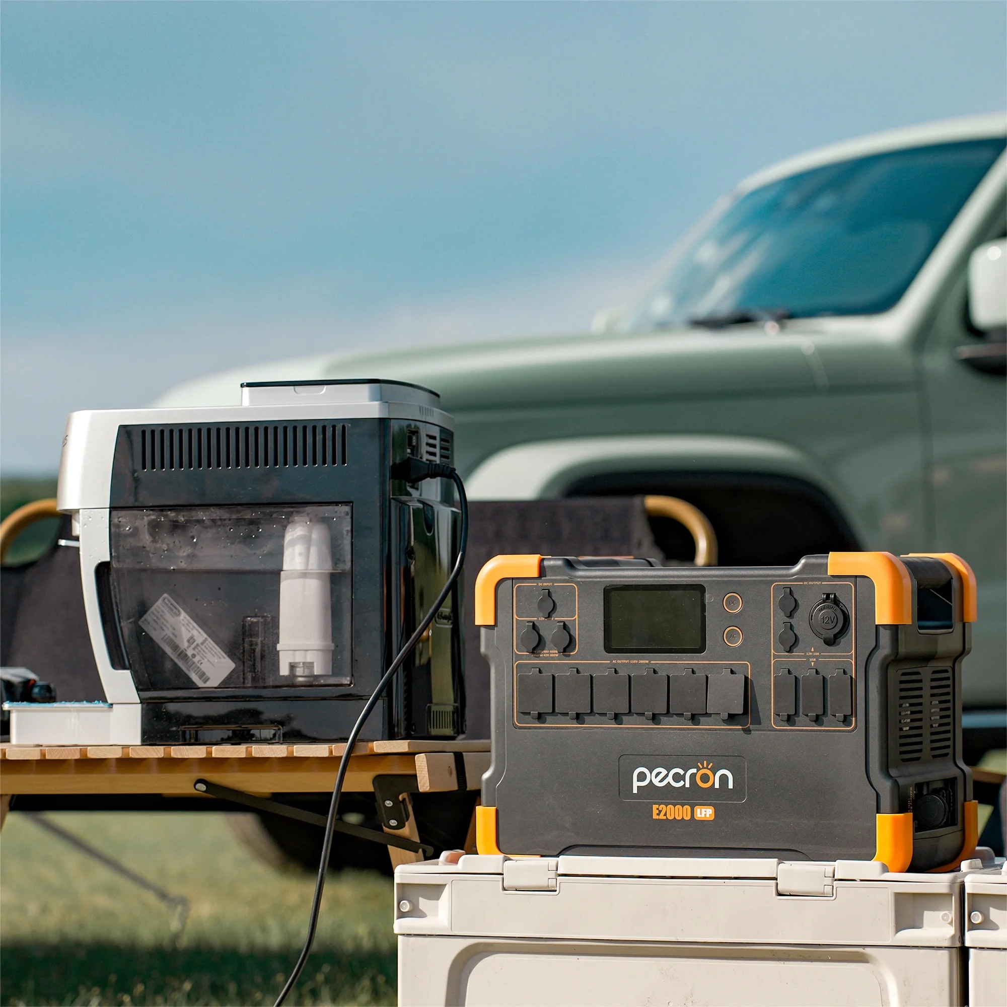 PECRON E2000LFP Portable Power Station 1920Wh Capacity 2000W AC Outlets Portable Generators LiFePO4 Battery for Home Backup Outdoor Camping