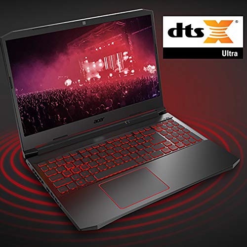 Acer Nitro 5 AN515-45-R83Z Gaming Laptop, AMD Ryzen 5 5600H Hexa-Core Processor | NVIDIA GeForce GTX 1650 | 15.6" FHD 144Hz IPS Display | 8GB DDR4 | 256GB NVMe SSD | WiFi 6 | Backlit Keyboard