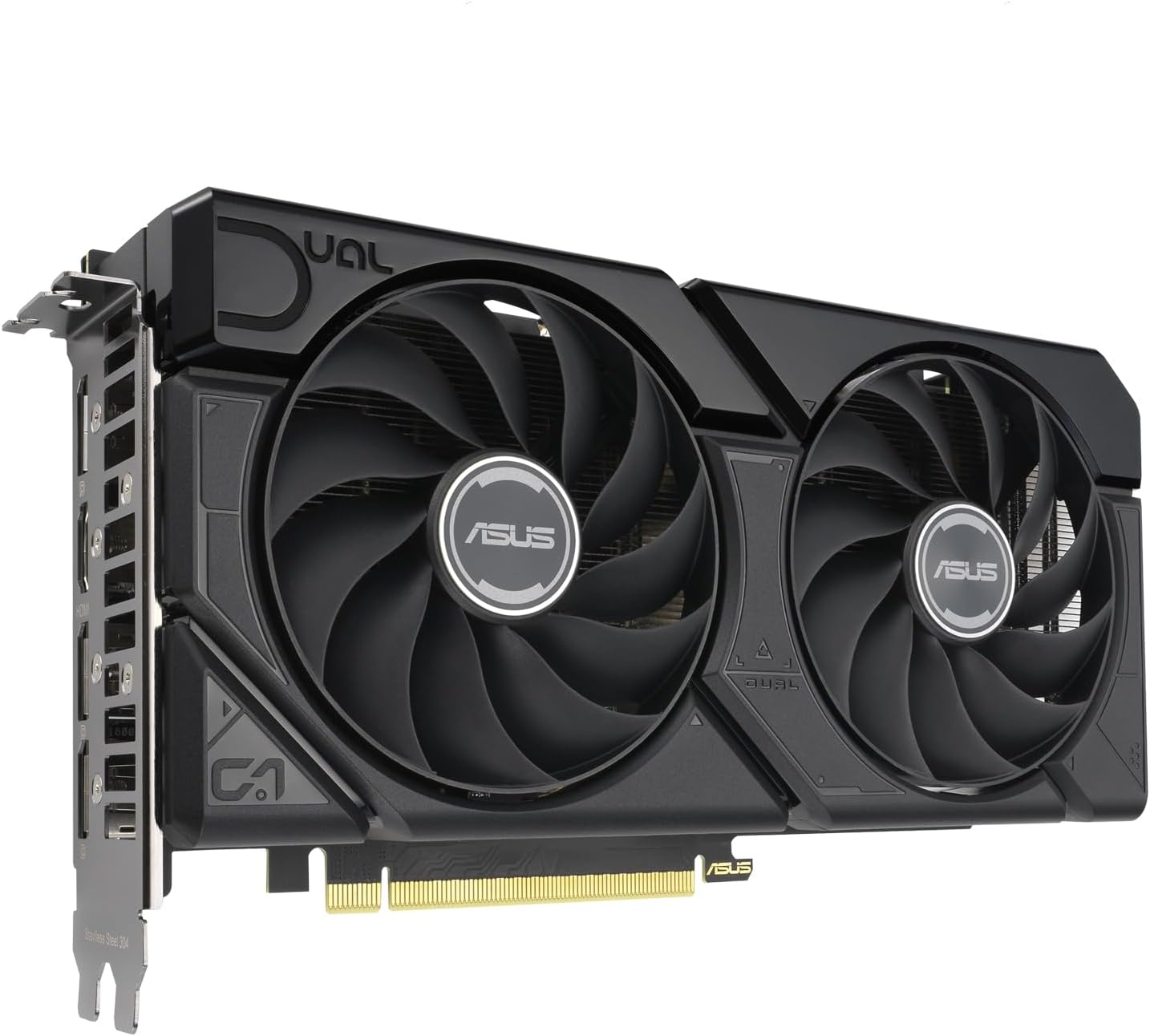 ASUS Dual Radeon RX 7600 XT OC Edition 16GB GDDR6 Graphics Card AMD RDNA 3 PCIe 4.0 16GB GDDR6 Memory HDMI 2.1 DisplayPort 2.1
