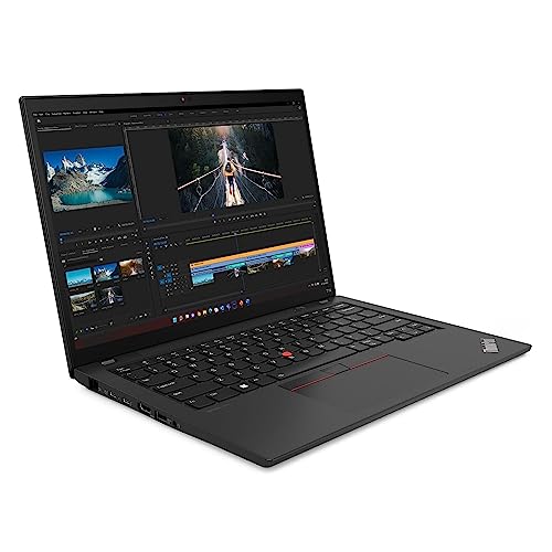 Lenovo 2023 Thinkpad T14 Gen 4 Laptop 14" 1920 x 1200 LED-backlit 13th Generation Intel Core i7-1355U 10-Core 16 GB DDR5 512GB SSD Windows 10 Pro 1080P FHD IRRGB Hybrid Camera
