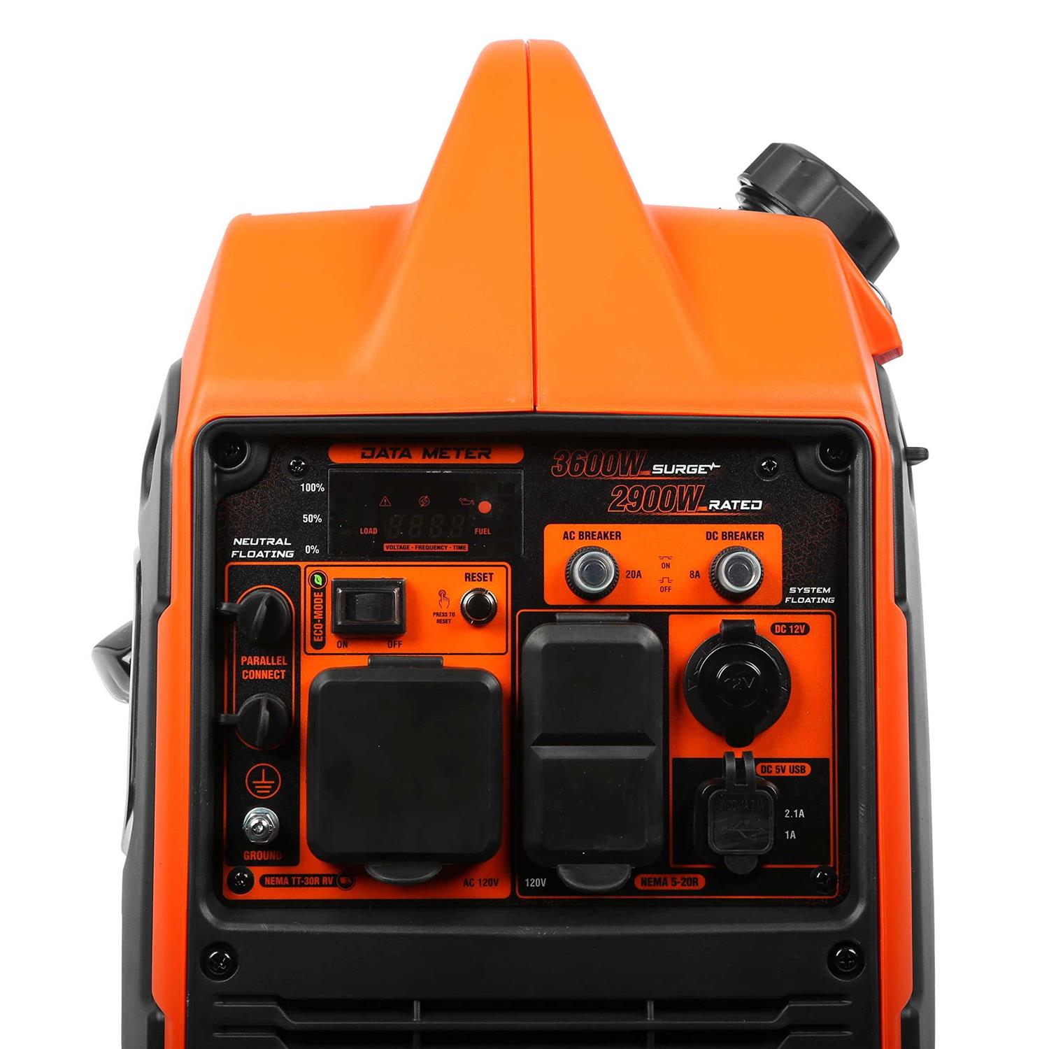 WEN 3600-Watt Portable Inverter Generator, RV-Ready, Quiet and Lightweight with Fuel Shut Off - Shop Hardware Tools Online Store