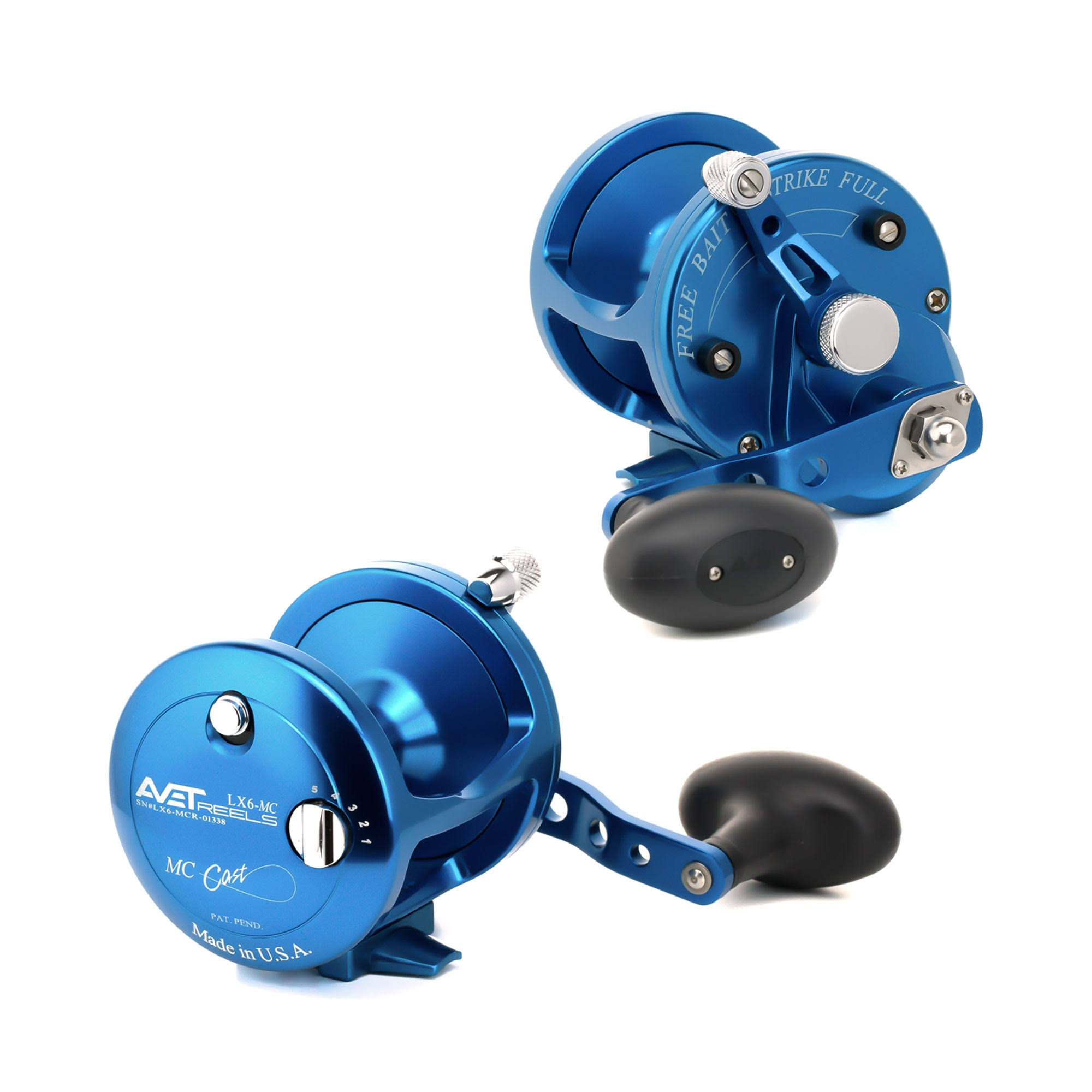Avet LX 6.0 MC Cast Lever Drag Purple Casting Reel