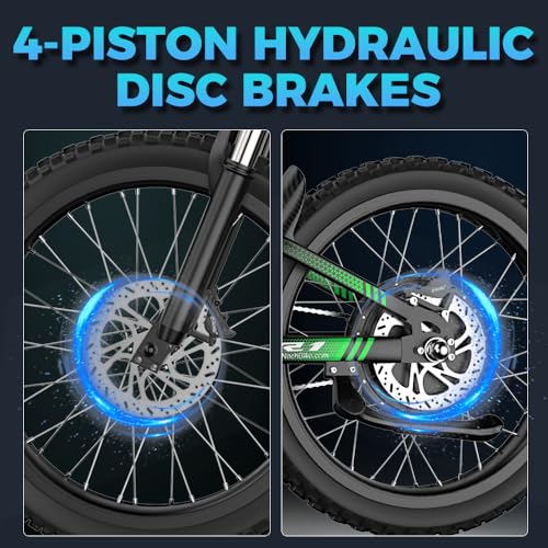 50MPH 6000W / 40MPH 3000W Electric Dirt Bike for Adults, 60V 25Ah Removable Battery Electric Motorcycle Up to 50miles, 24.5" MTB Tires (Rim 19'') E Moto, All Terrain E Bike Full Suspension