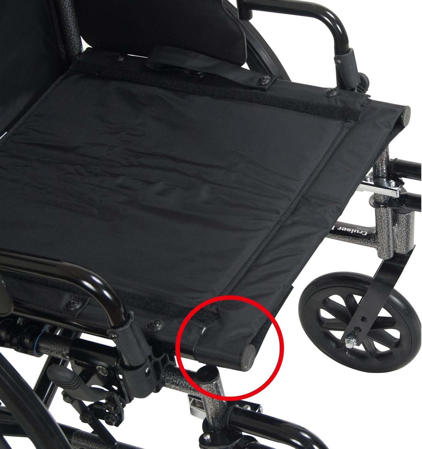 Drive Medical Viper Plus GT Full Reclining Wheelchair, Detachable Full Arms, 16" Seat