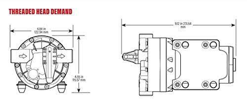 USA Adventure Gear Progear 5300 High Performance Professional Grade Water Pump