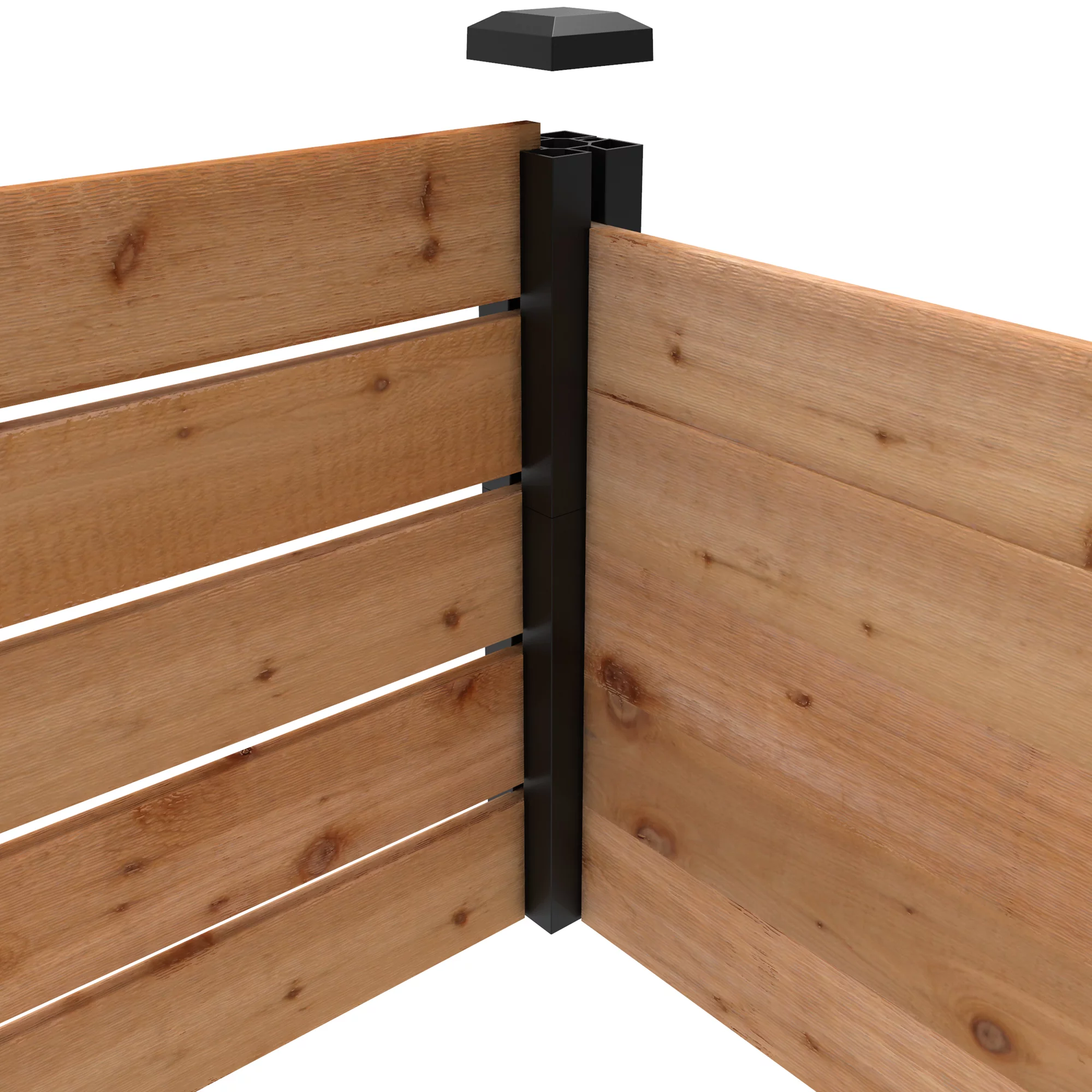 Outdoor Essentials Haven 4 ft. x 8 ft. Natural Cedar Raised Garden Bed