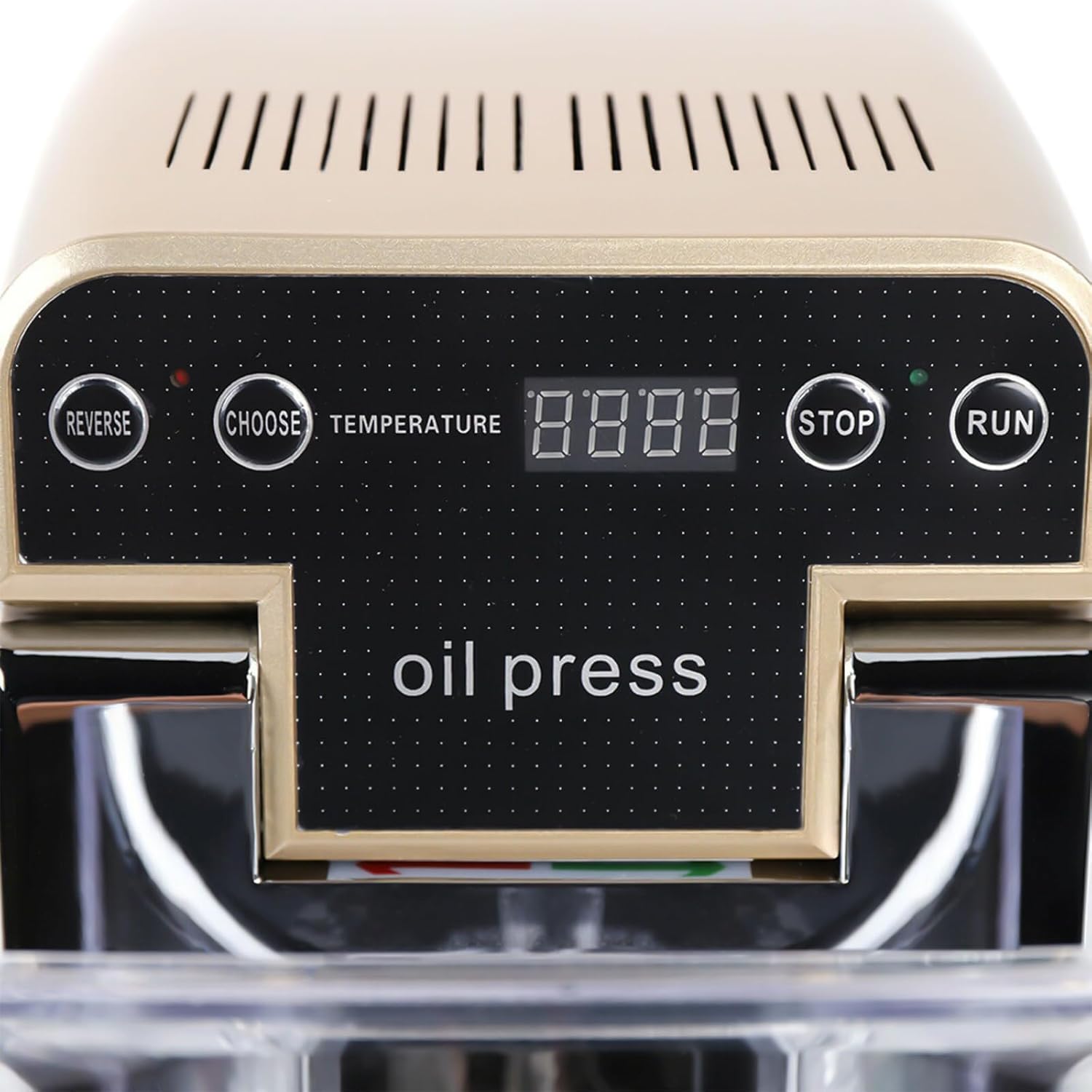 Fully Automatic Oil Press Machine, 530W Cold & Hot Oil Extractor, Stainless Steel Oil Expeller Press Mill, Household Organic Oil Press Mill Presser Maker