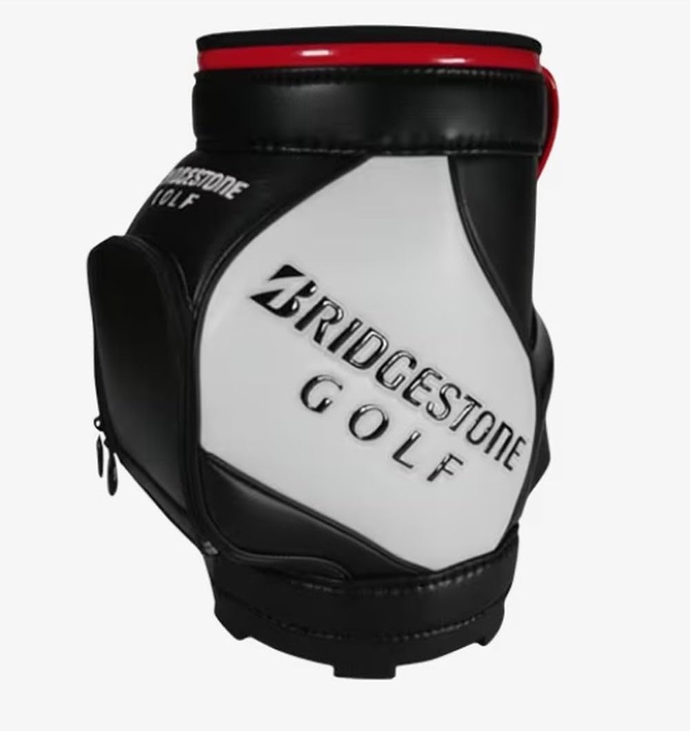 Bridgestone Range Caddy (Black, 9"x15.5") Den Caddy Mini Golf Display Bag