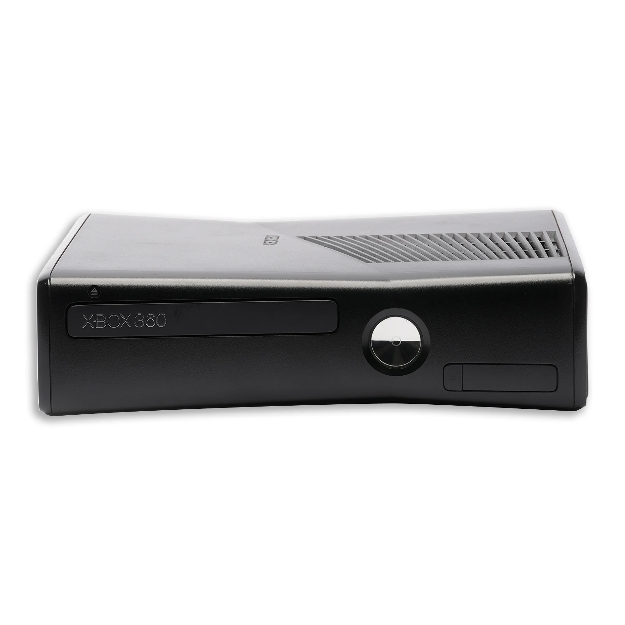 Restored Xbox 360 S 4GB Game Console Black with 2 Retrofam Wireless Controllers (Refurbished)