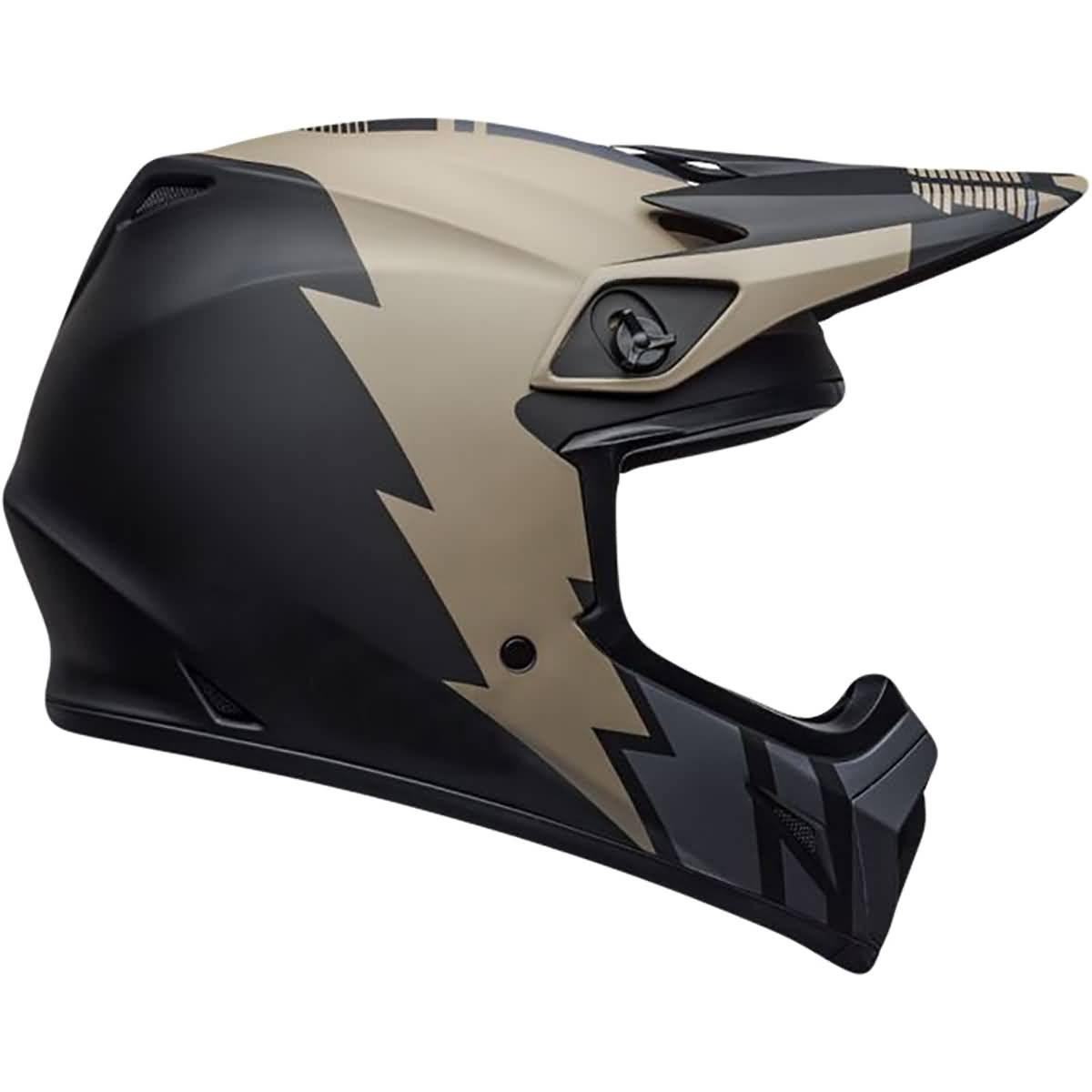 Bell MX-9 MIPS Strike Helmet Infrared/Green/Black M