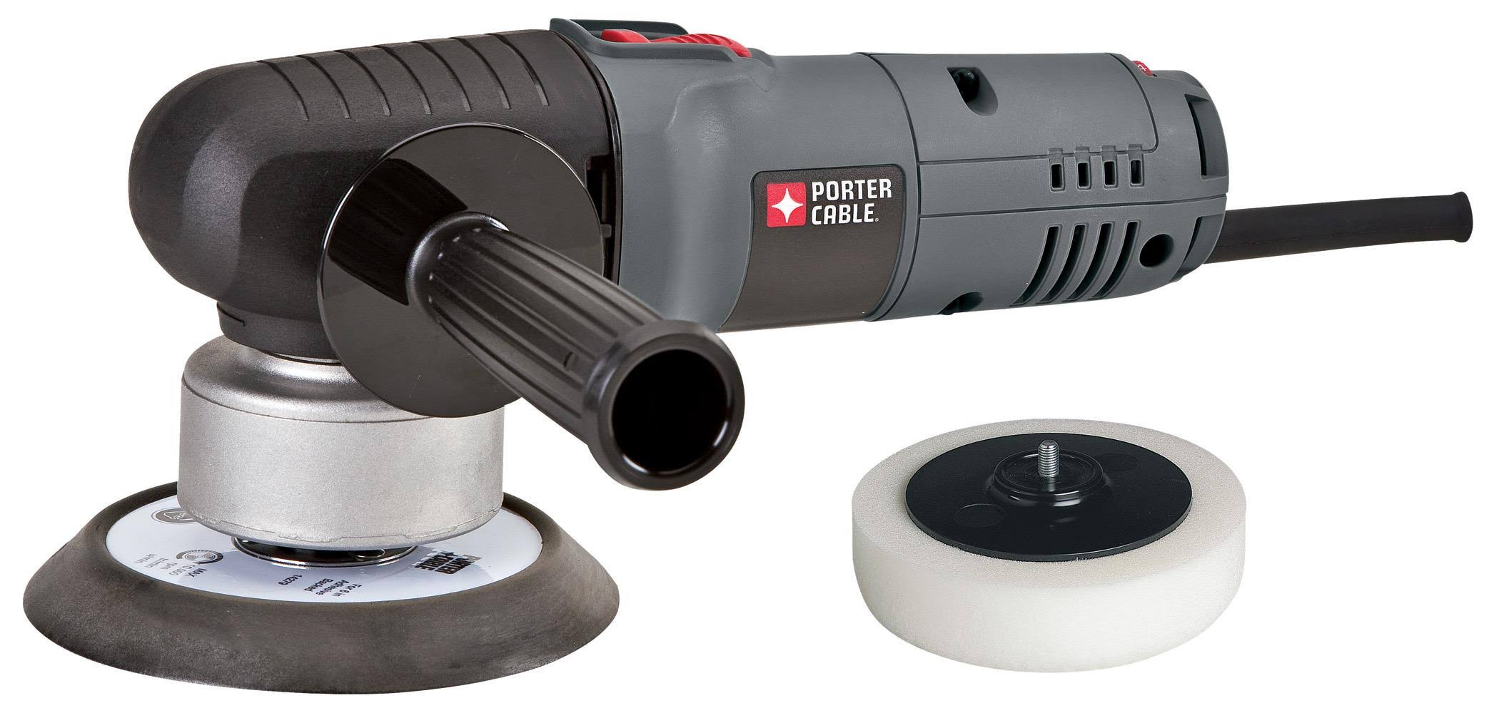 Porter-Cable 7346SP Variable Speed Random Orbit Sander with Polishing Pad, 6x22