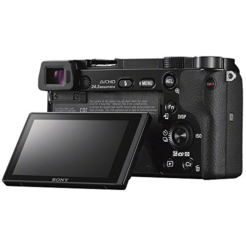 Sony Alpha a6000 Mirrorless Digital Camera 24.3MP SLR Camera with 3.0-Inch LCD (Black) w/16-50mm Power Zoom Lens