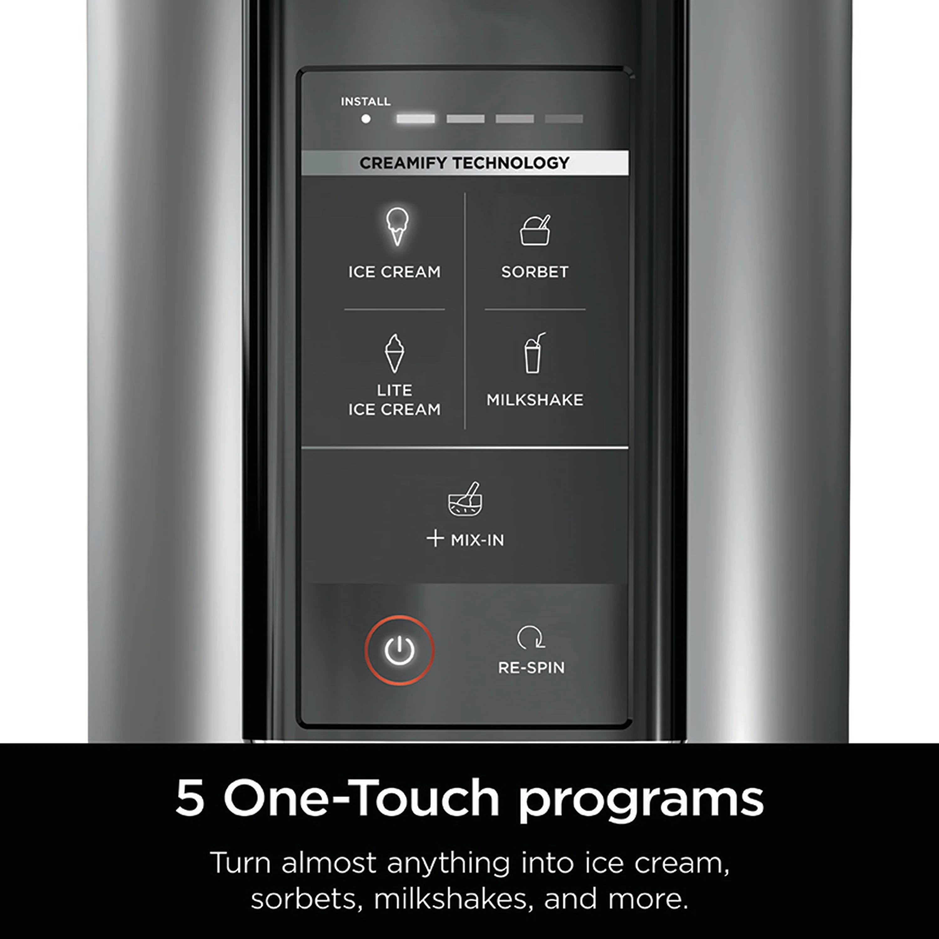 Ninja™ CREAMi™, Ice Cream Maker, 5 One-Touch Programs