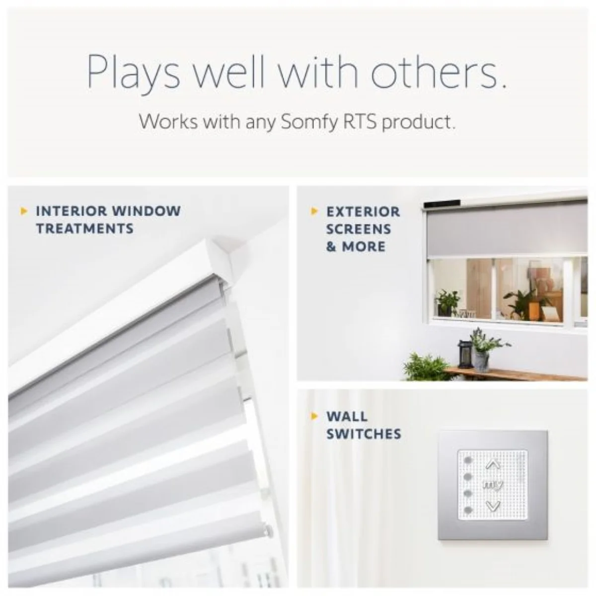 Somfy Situo 5 RTS Pure 5 Channel Remote Control for Motorized Blinds (1870575) - New Somfy Remote Control Replacing Somfy Telis 4 - 5 Channel Smart Home Automation Controller