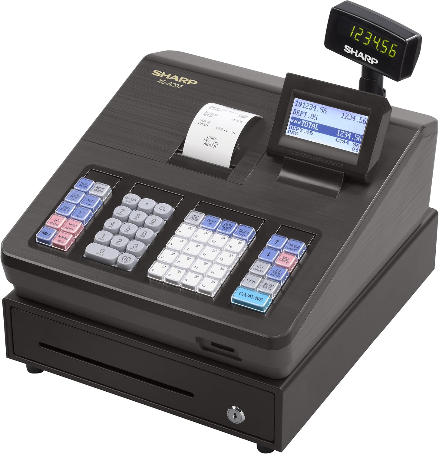 Sharp XEA207 Menu Based Control System Cash Register