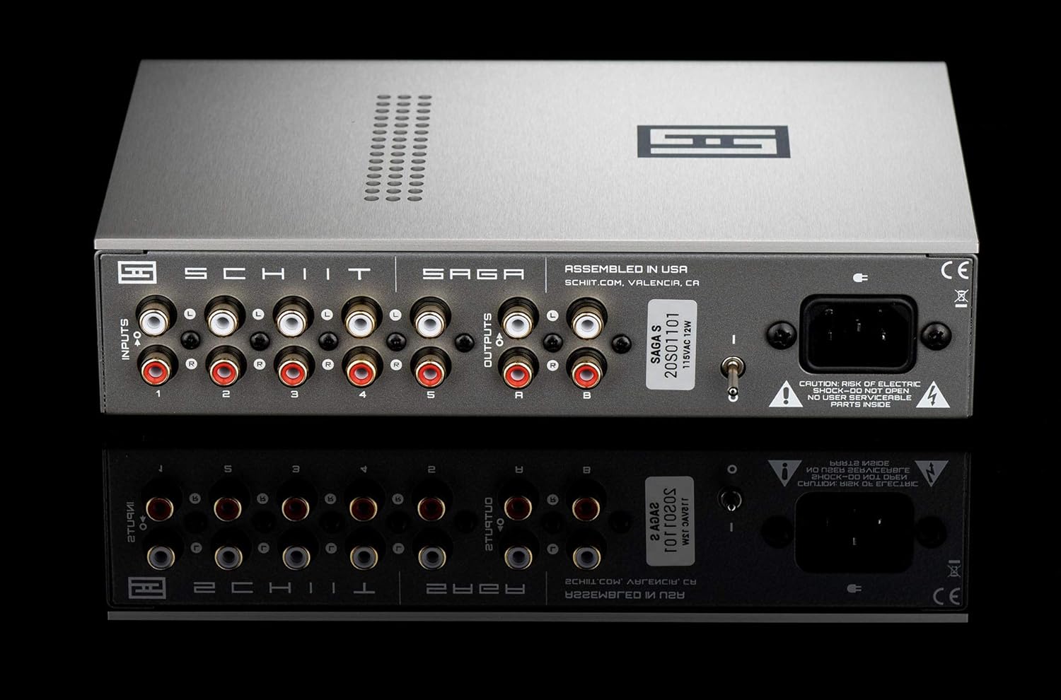 Schiit Saga S Active or Passive Solid State Preamp with Remote Control
