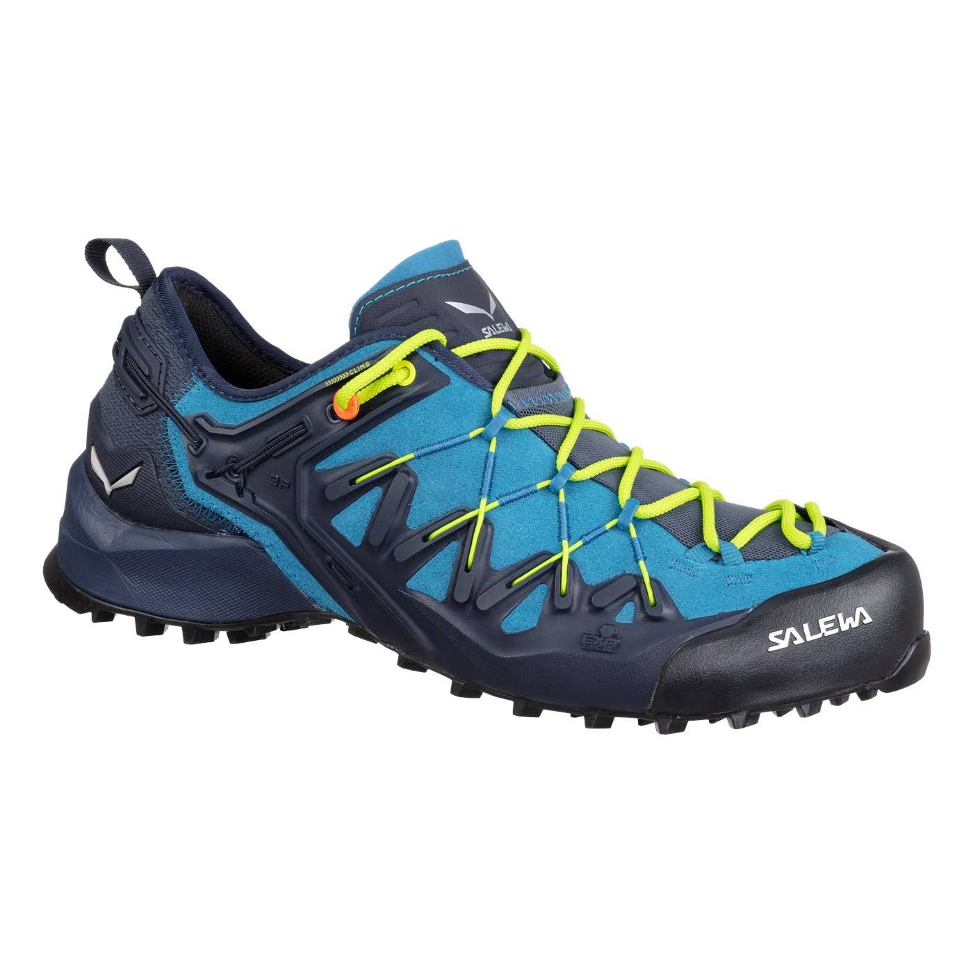 Salewa Men&s Wildfire Edge - Premium Navy/Fluo Yellow - 7.5