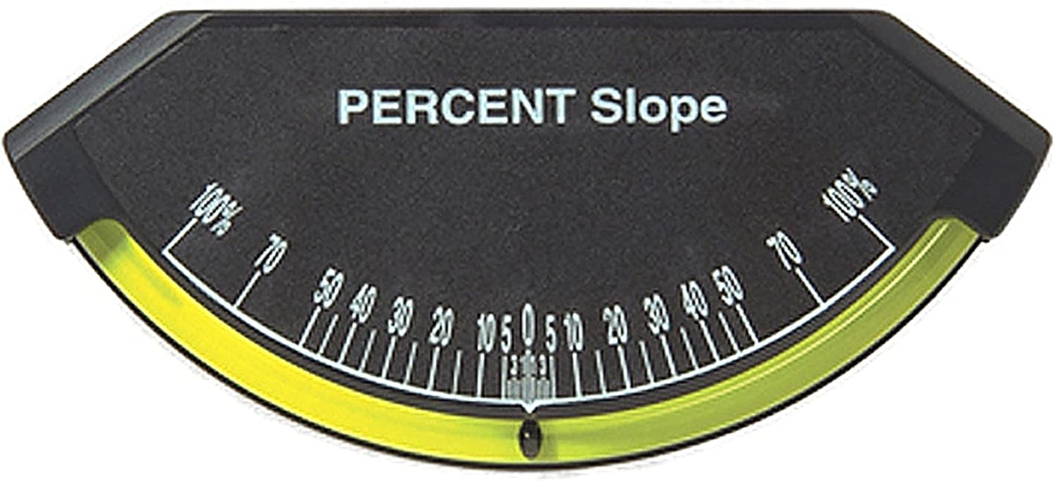 Industrial Lev-o-Gage Sr (Percent Slope Model) - Glass Tube Inclinometer (Model 3043-I) Pack of 2