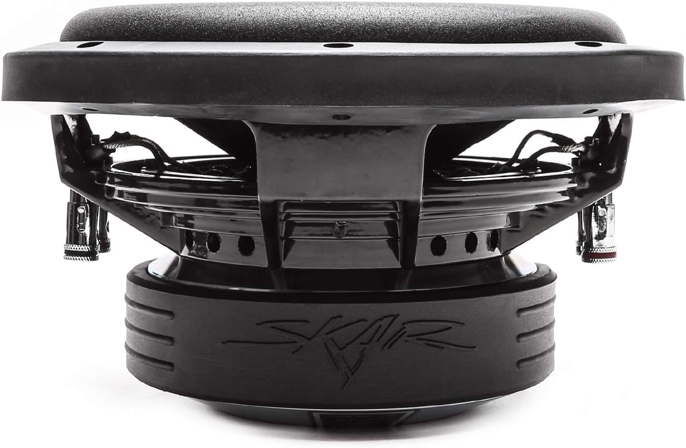 Skar Audio VD-8 D2 8 600W Max Power Dual 2 Ohm Shallow Mount Car Subwoofer