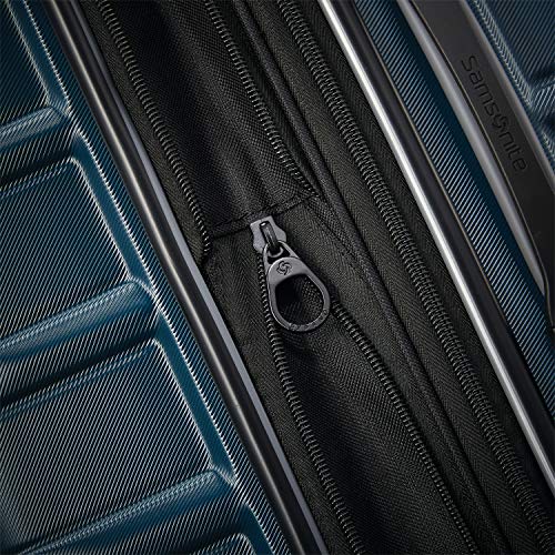 Samsonite Omni 2 Hardside Expandable Luggage with Spinner Wheels, 2-Piece Set (19/24), Lagoon Blue