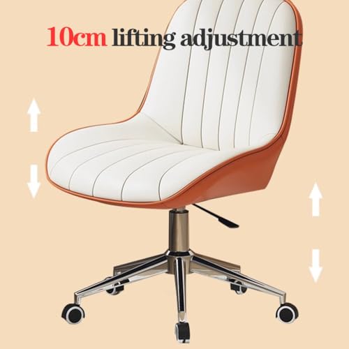 Criss Cross Chair with Wheels,Cross Legged Desk Chair with Adjustable Height,Ergonomic Swivel Vanity Chair Mid Back Computer Home Office Task Chairs(Gray)