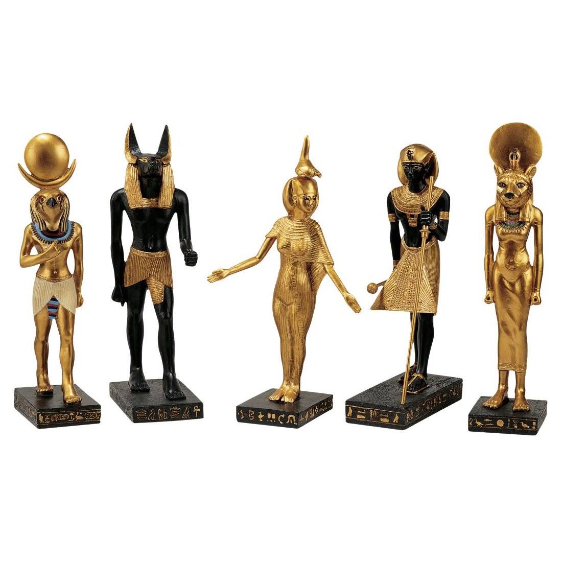 Design Toscano 5-Piece Gods of The Egyptian Realm Figurine Set