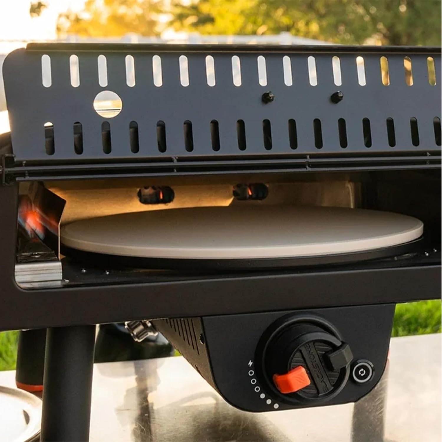 Blackstone Leggero Pizza Oven, Portable Outdoor Electric Pizza Oven with 13" Rotating Cordierite Stone, Wholesalehome Gloves and Cloth Included