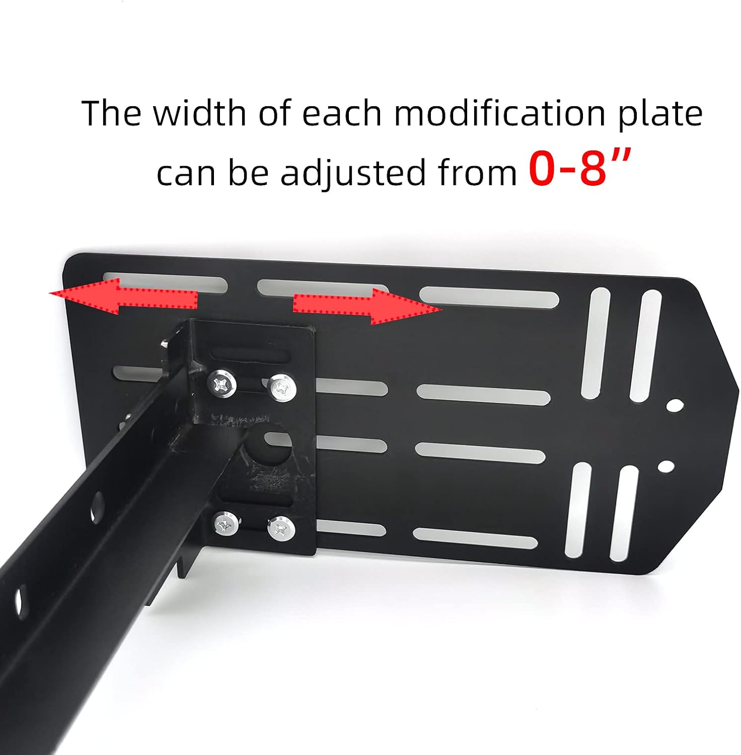 2pcs King Bed Headboard Attachment Bracket Modification Plate，Headboard Brackets for Metal Bed Frame，Bed Frame Adapter Brackets Pack of 2
