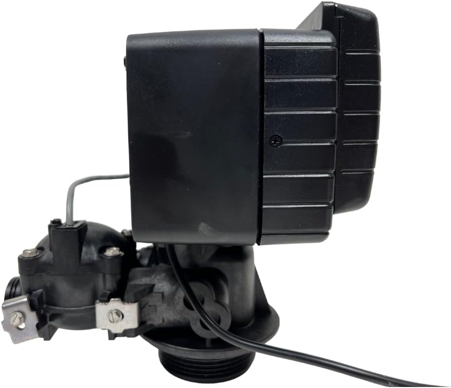 Fleck 5600SXT Water Softener Replacement Valve - Digital Metered On Demand Head with Paddlewheel Meter