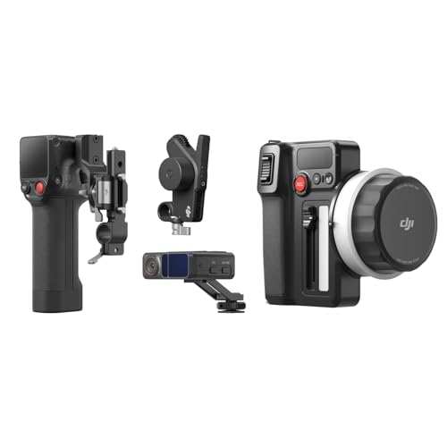 DJI Focus Pro Creator Combo, AMF Lens Control System, 20-Meter Subject Focusing, 76,800 LiDAR Ranging Points, AI Recognition, FIZ Lens Control Hand Unit, Compatible with DJI PRO Ecosystem