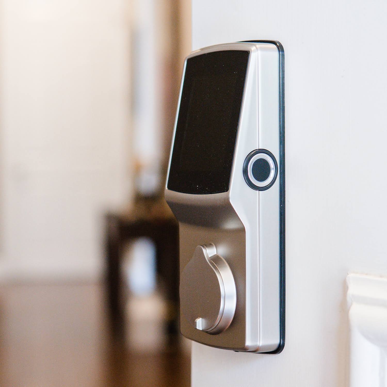 Lockly Secure Smart Latch Door Lock with Touchscreen (Venetian Bronze)