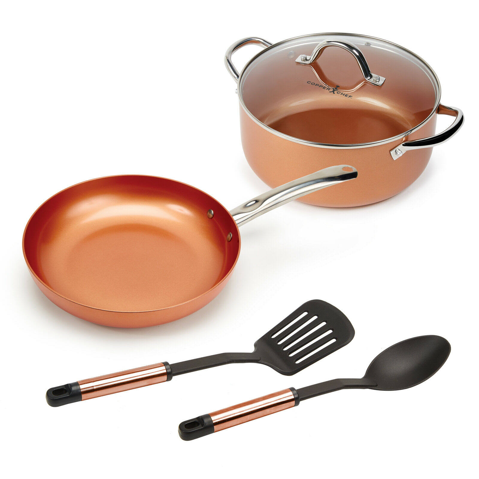 Copper Chef Casserole 5 Piece Set