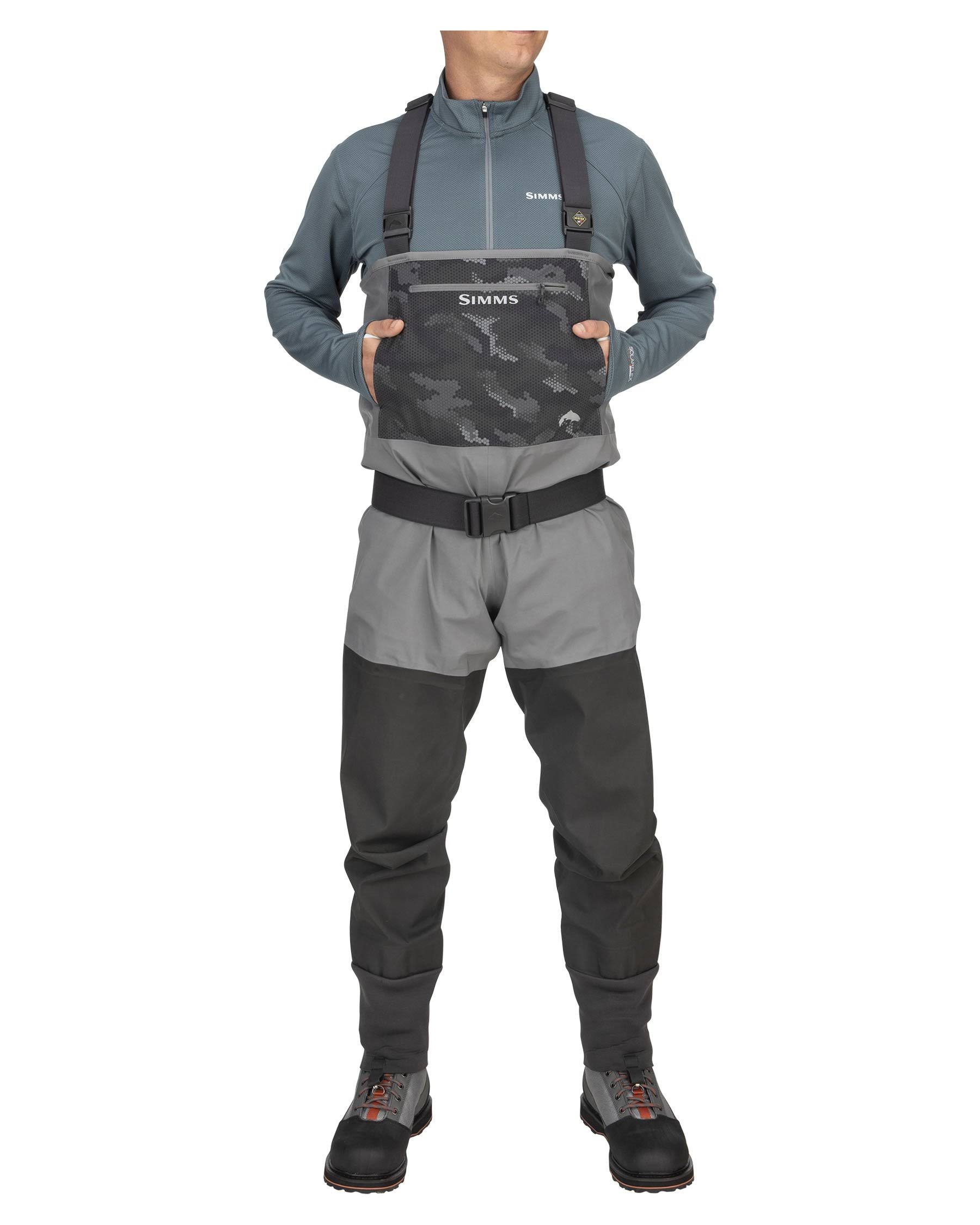 Simms Guide Classic Stockingfoot Wader - Carbon,MS