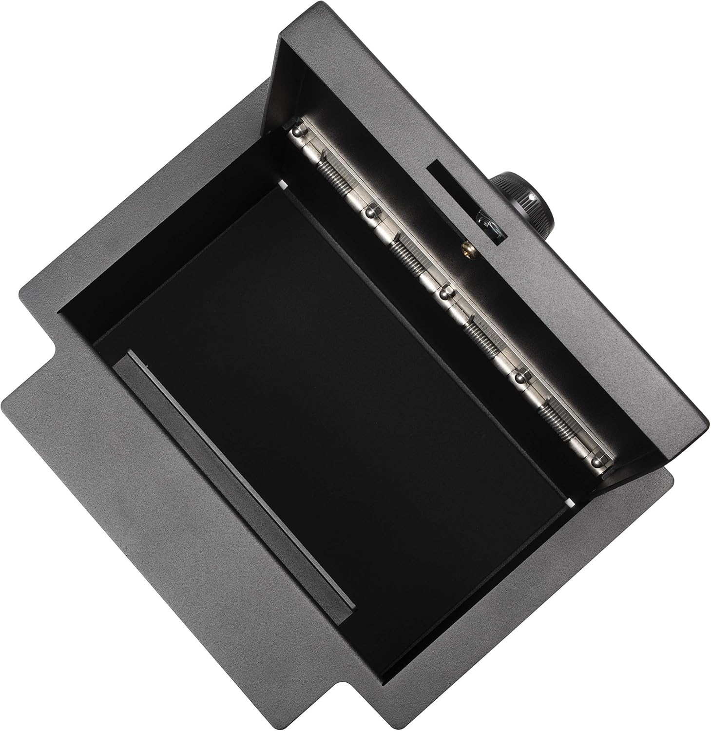 Lock’er Down Console Safe with 4 Digit Combo, Keep Personal Items Secure and Organized in Car, Compatible With 2014 1500 Series Sierra, Silverado with Floor Console